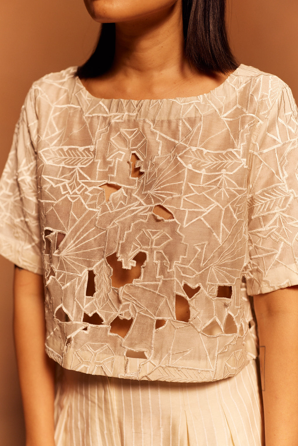 Avame Cutwork Top