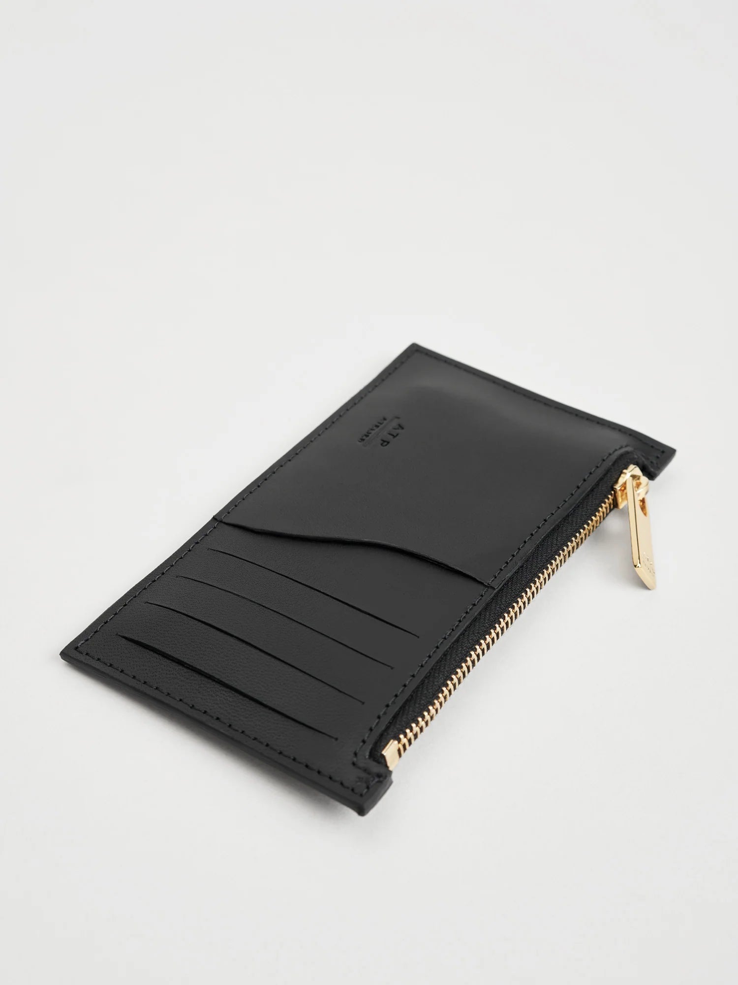 Moscosi Leather Card Holder - Black