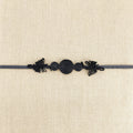 Raffia Belt - Black