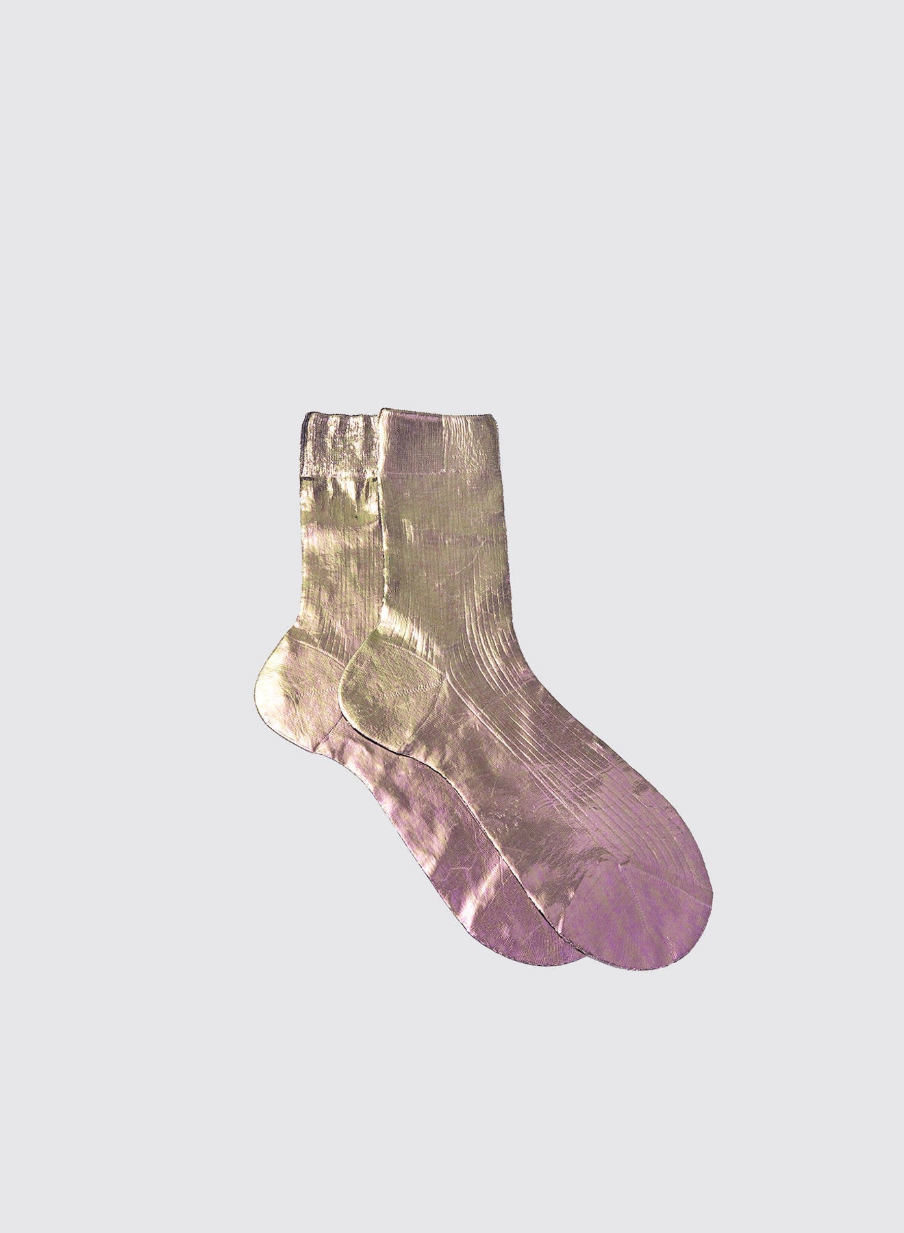 Cangiante Ribbed Socks - Susina
