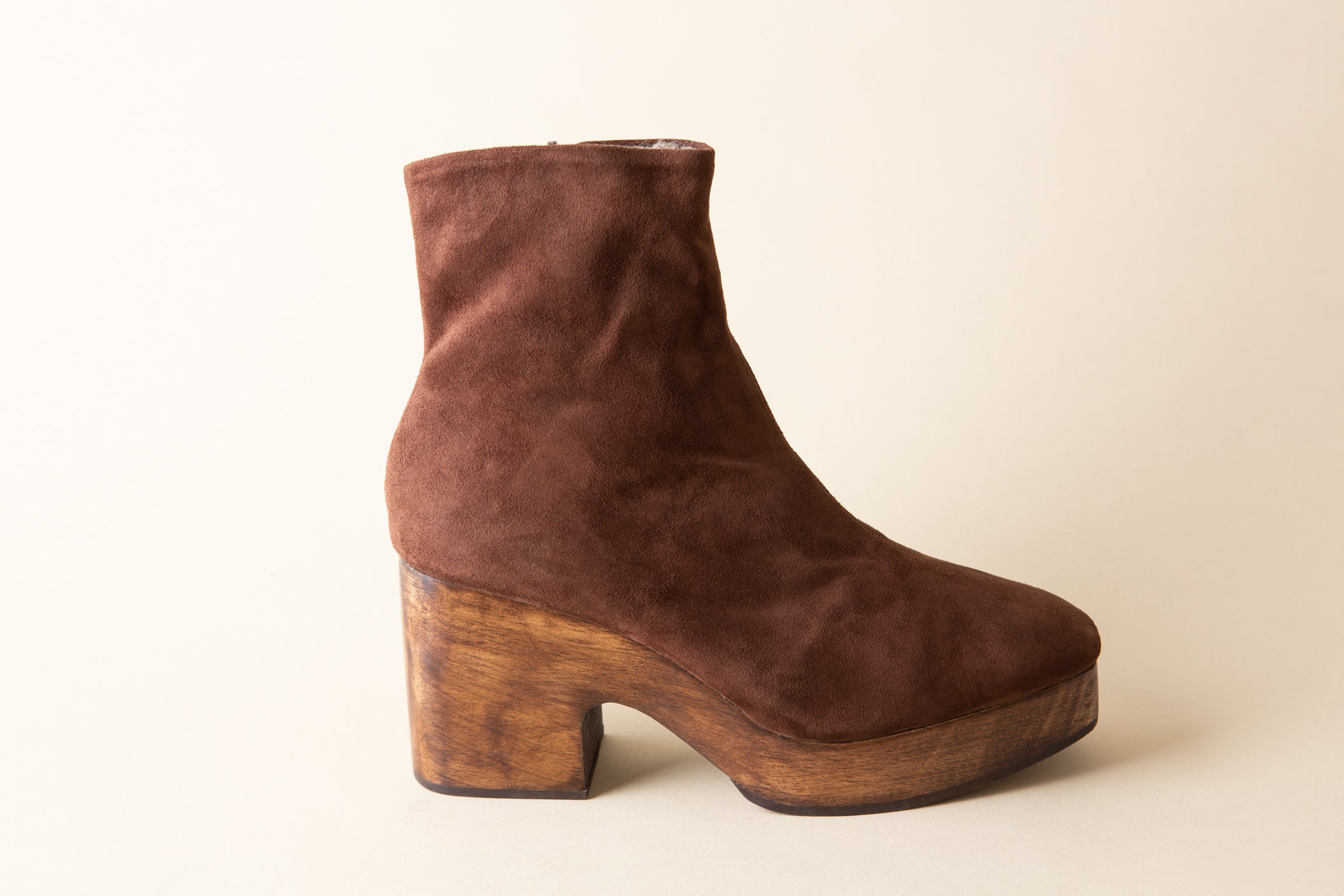 Elianna Boot - Chocolate Suede