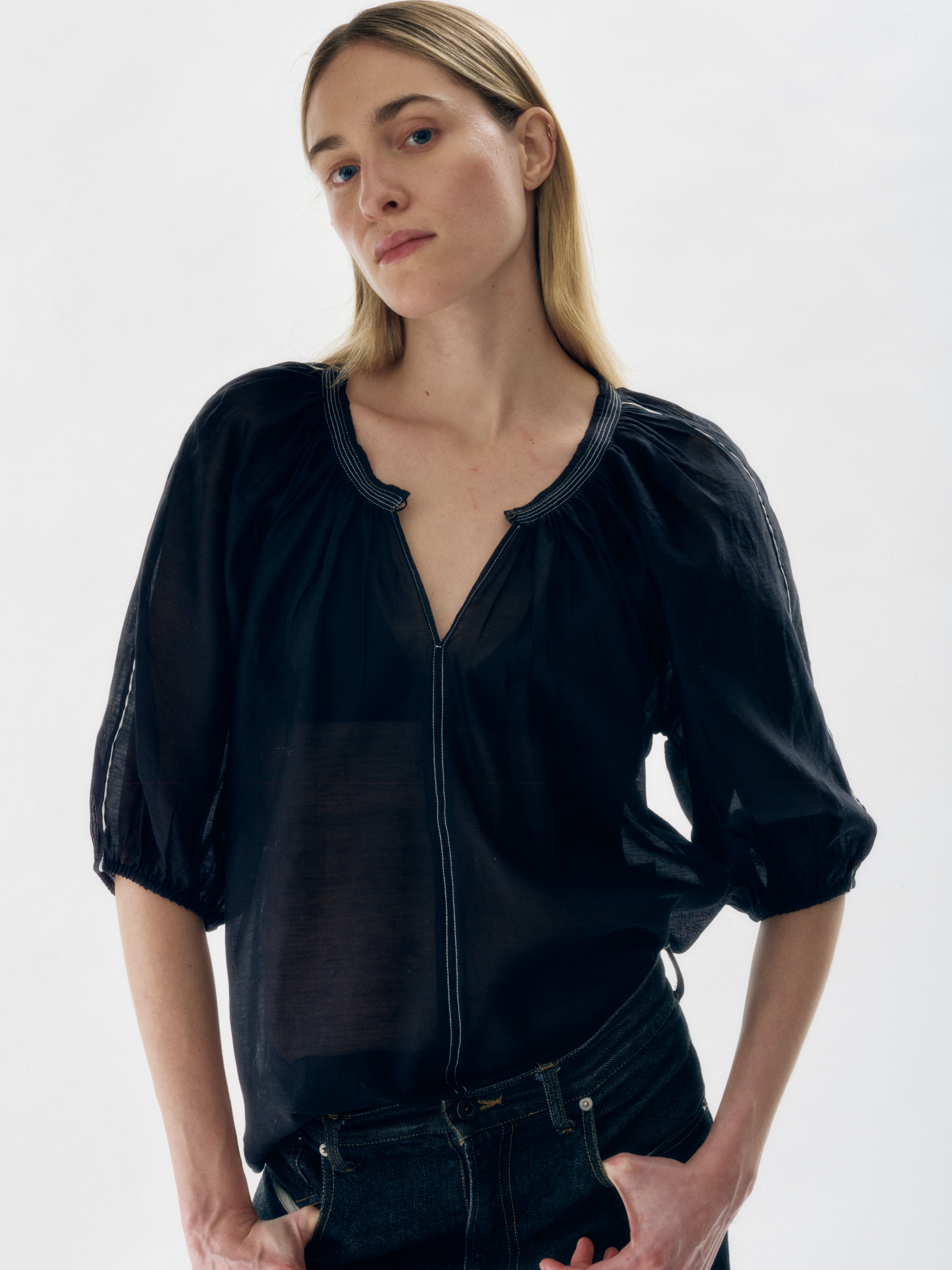 Short Sleeve Hilma Blouse