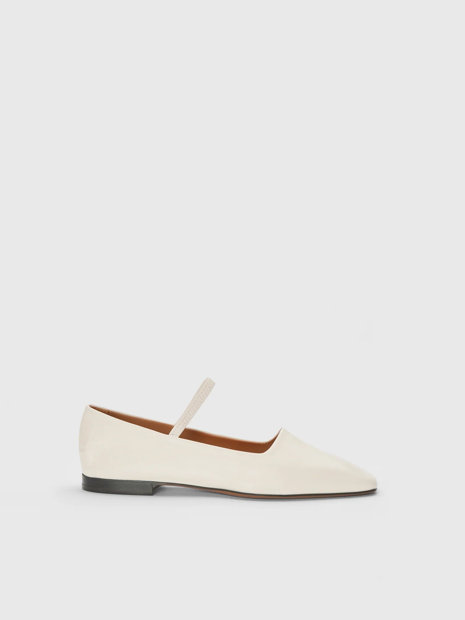 Petina Linen Nappa Mary Jane Flats