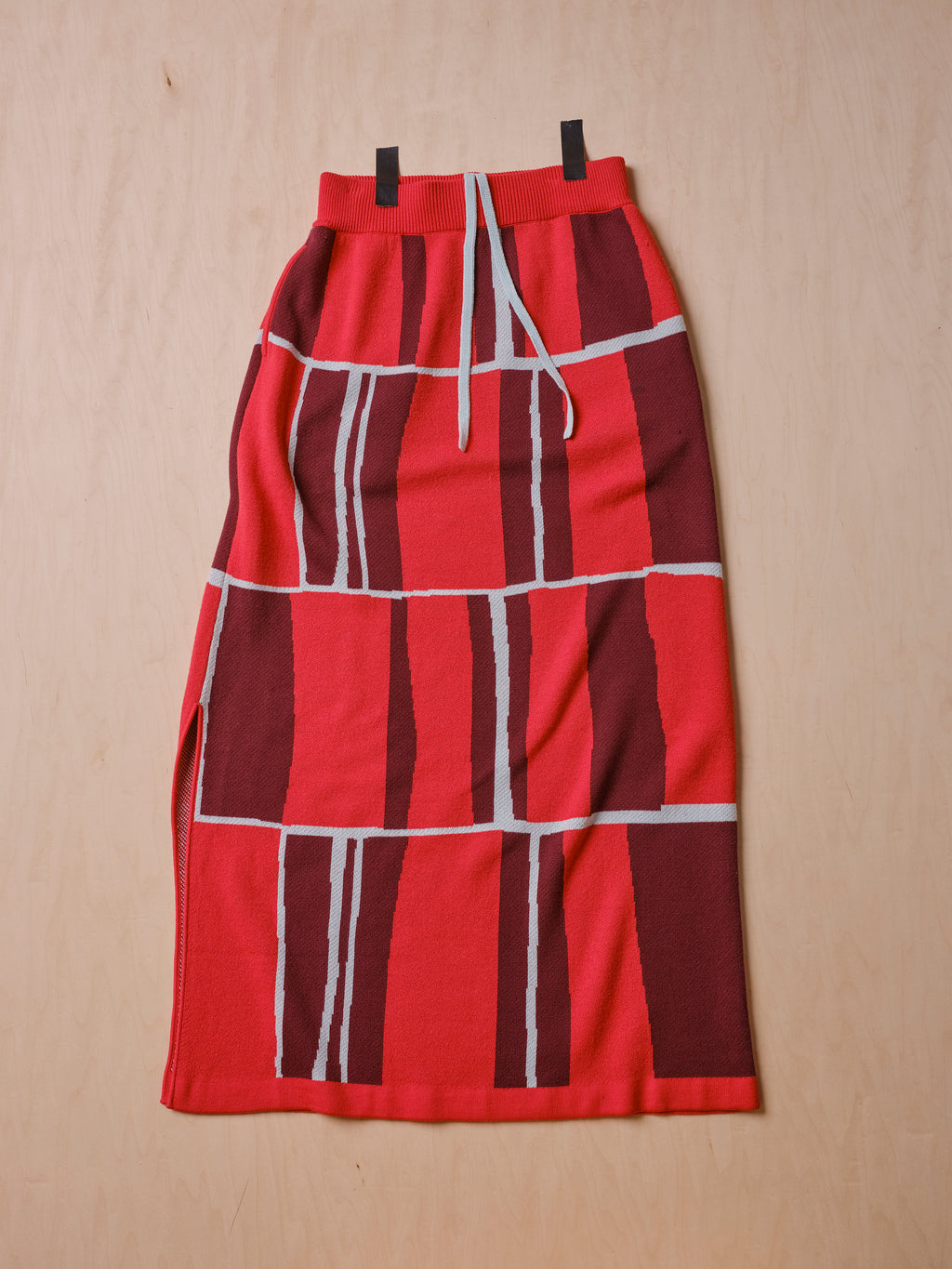 Piet Knit Jacquard Skirt