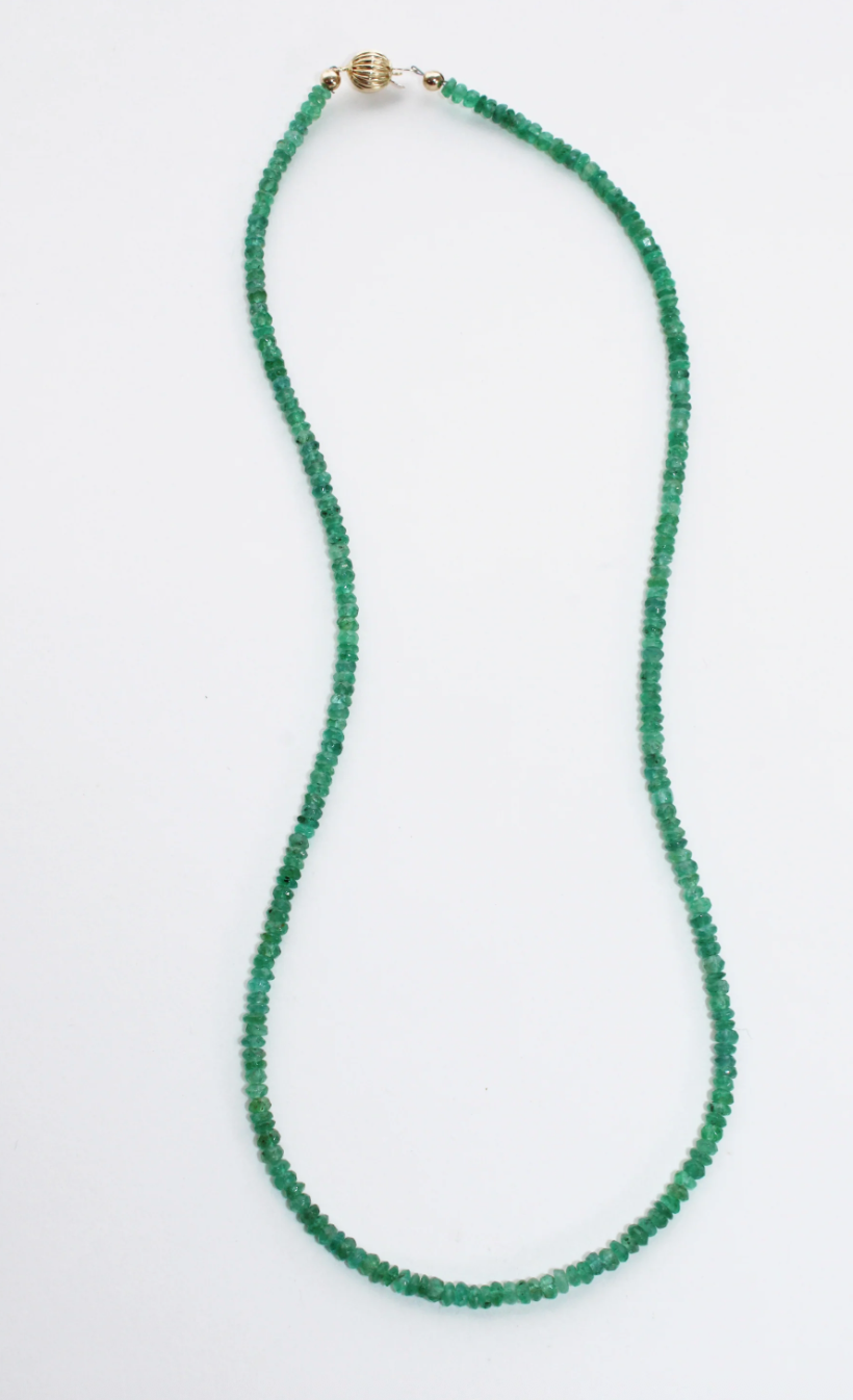 Emerald Strand Necklace