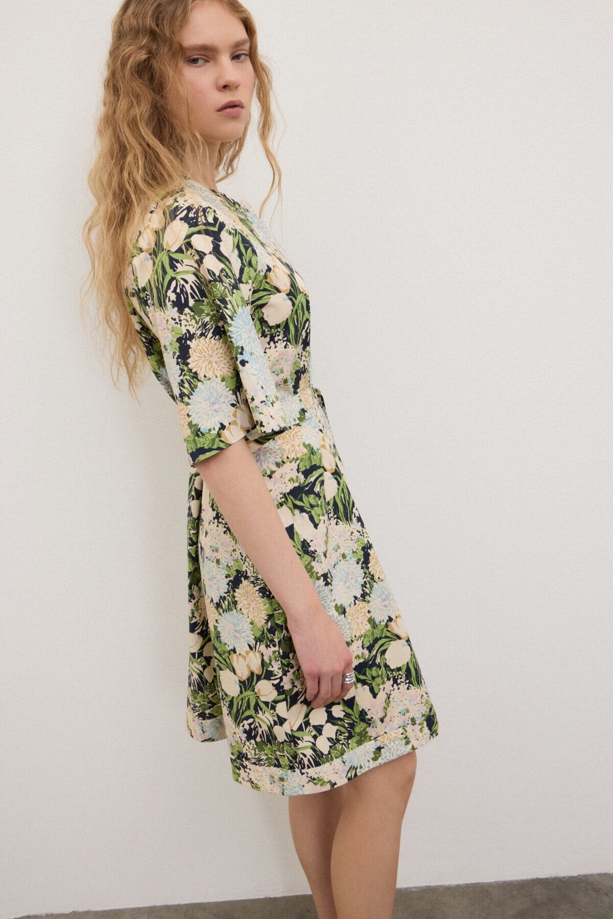 Short cotton dress