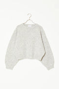 Balloon Sleeve Sweater - Watery Sky