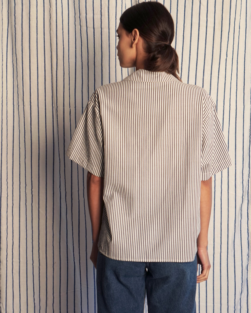 Stripe Camp Shirt