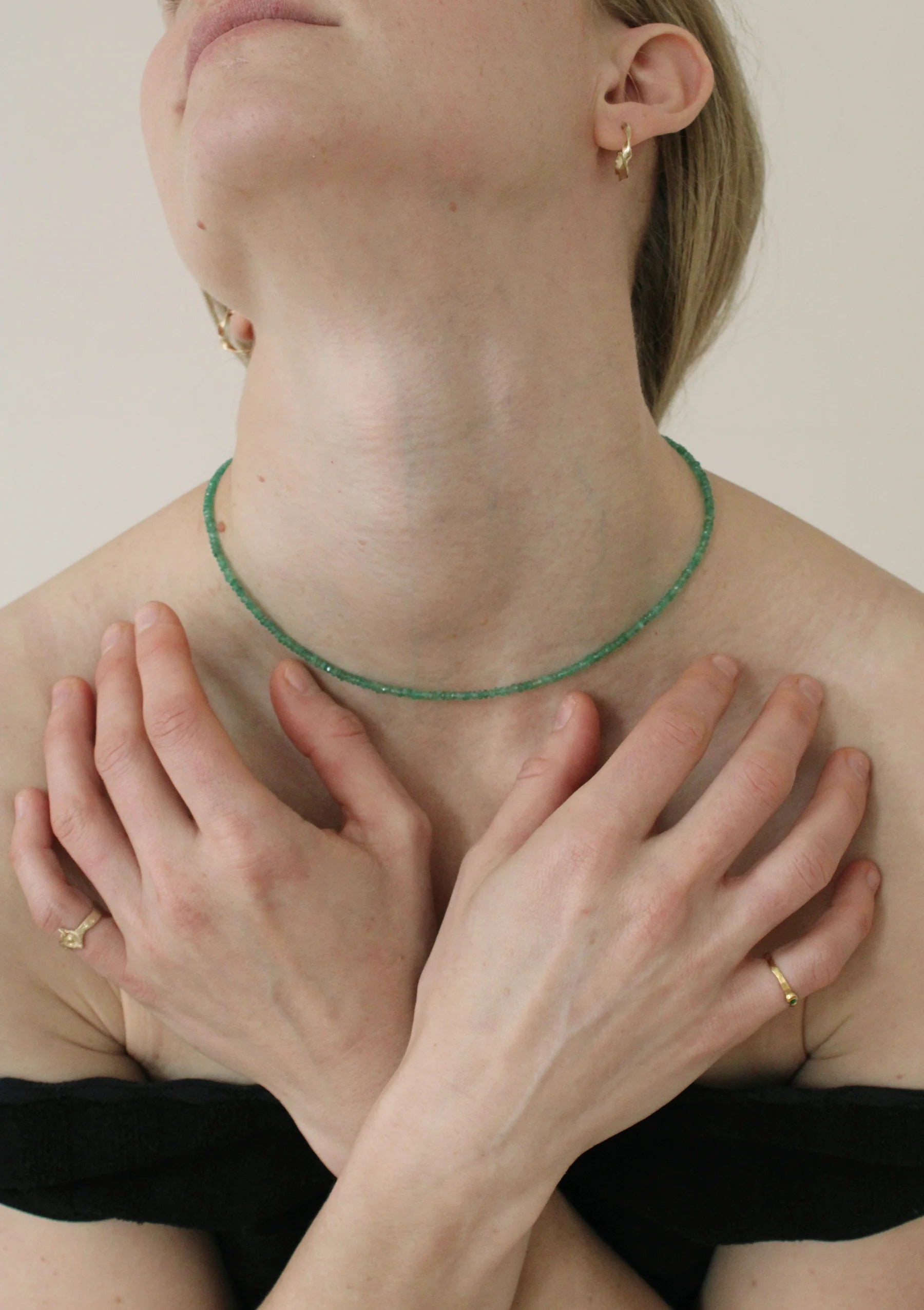 Emerald Strand Necklace